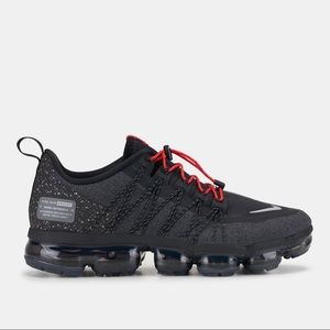 Nike Air Vapormax Run Utility Black/Red 360° Reflectivity + Water Repellency